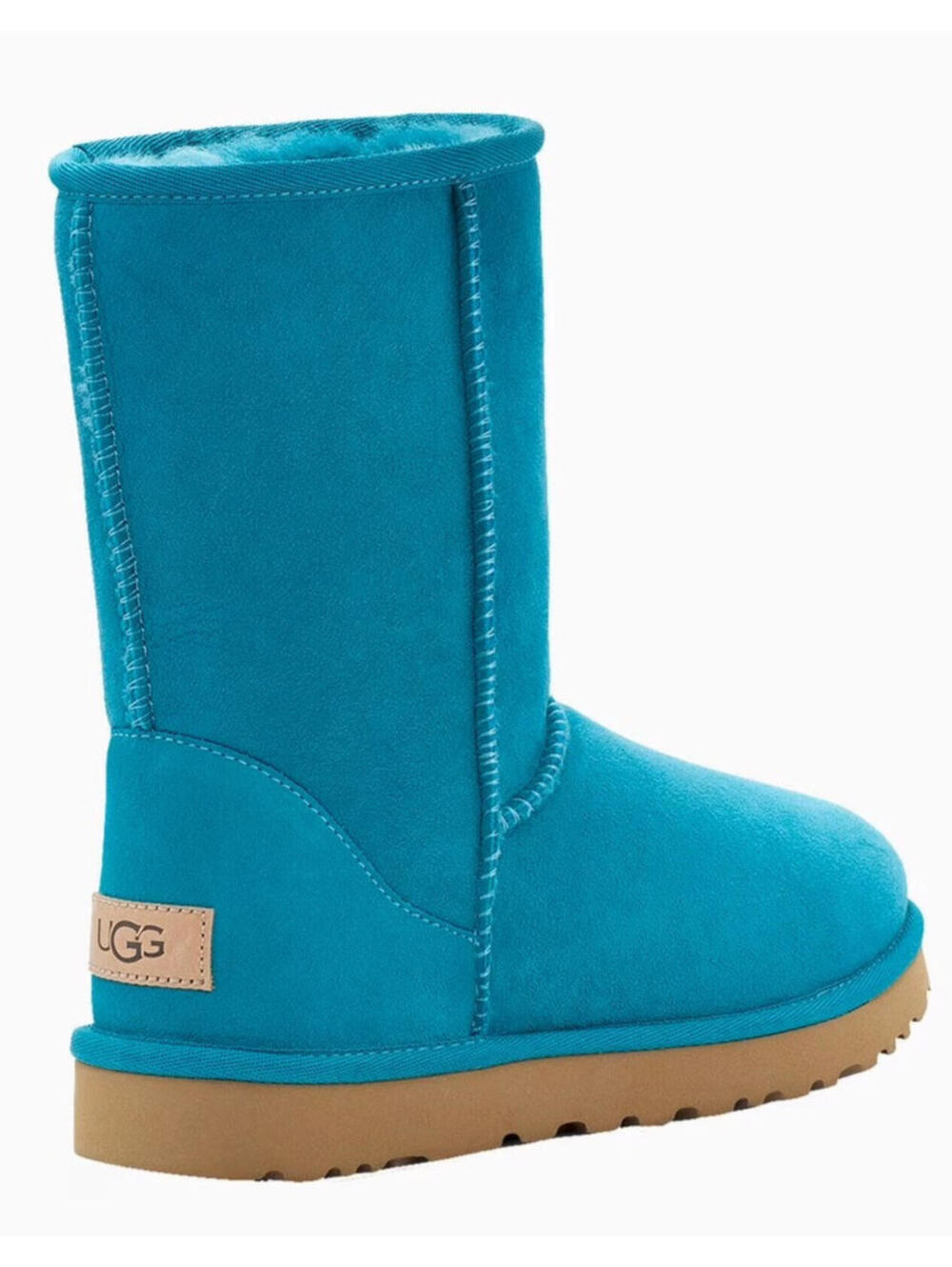 New UGG Women's Classic Short II Boot Aquatic Blue Turquoise 10 NEW